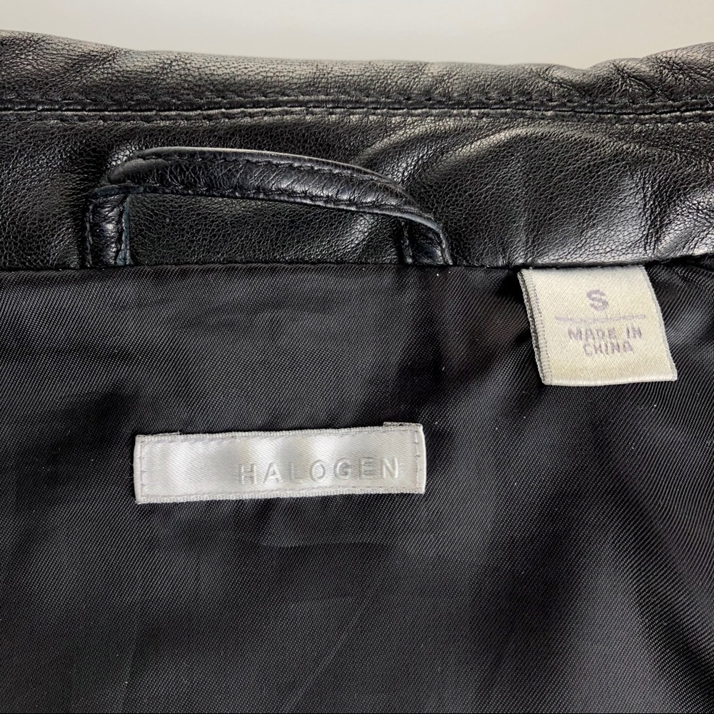 Halogen Leather Jacket - image 5